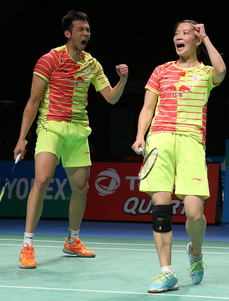 Australian Open 2016 - Day 5 - Lu Kai & Huang Yaqiong of China